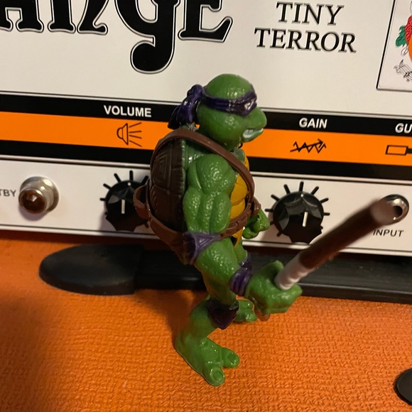 🔥 Donatello TMNT Teenage Mutant Ninja Turtles Action Figure C O W A B U N G A - Picture 2 of 4